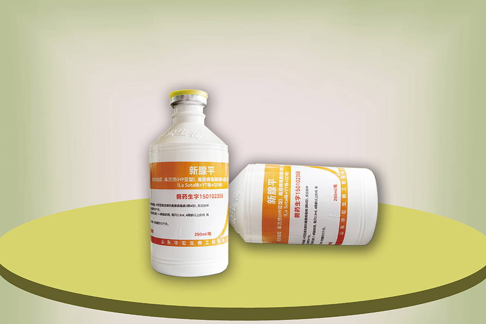 雞新城疫、禽流感（H9亞型）、禽腺病毒（Ⅰ群4型）三聯(lián)滅活疫苗（La sota株+YT株+QD株）